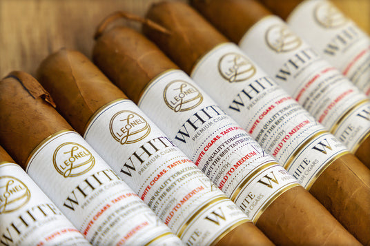 Leonel white Cigars aus Nicaragua in einem Humidor