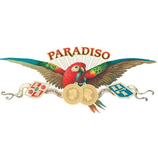 Paradiso Markenlogo für kräftige nicaraguanische Premiumzigarren der Kollektion
