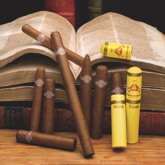 Montecristo Markenmotiv für kubanische Zigarren der traditionsreichen Habanos-Marke