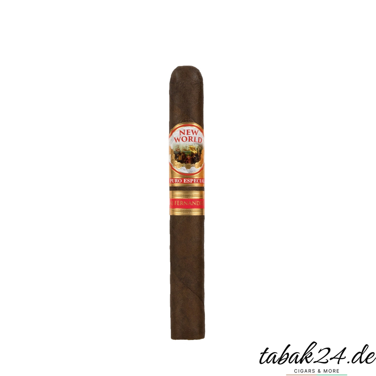 New World Puro Especial Toro mit gold-roter Binde und klassischem Motiv