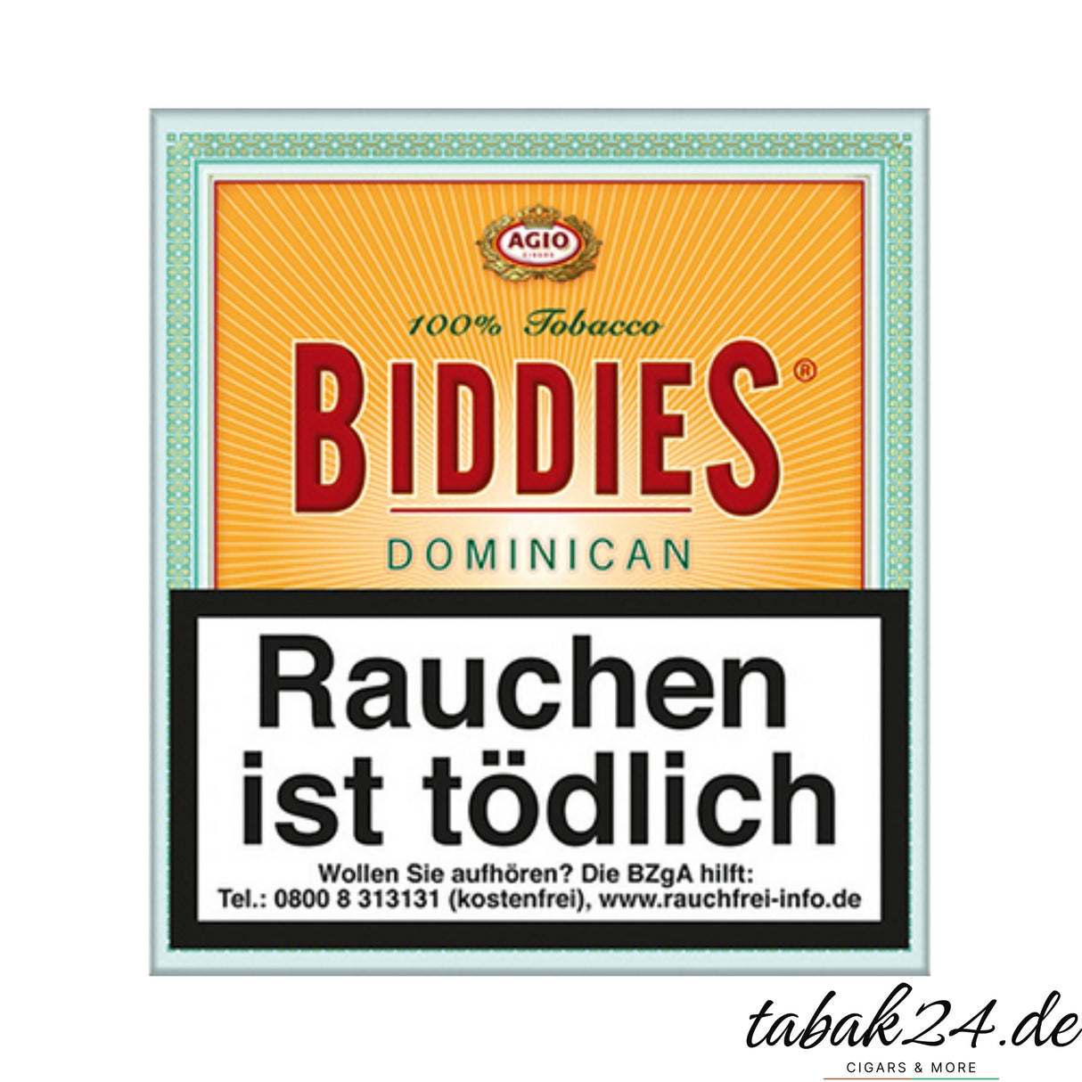 Biddies Dominican Cigarillo mild mit dominikanischem Tabak