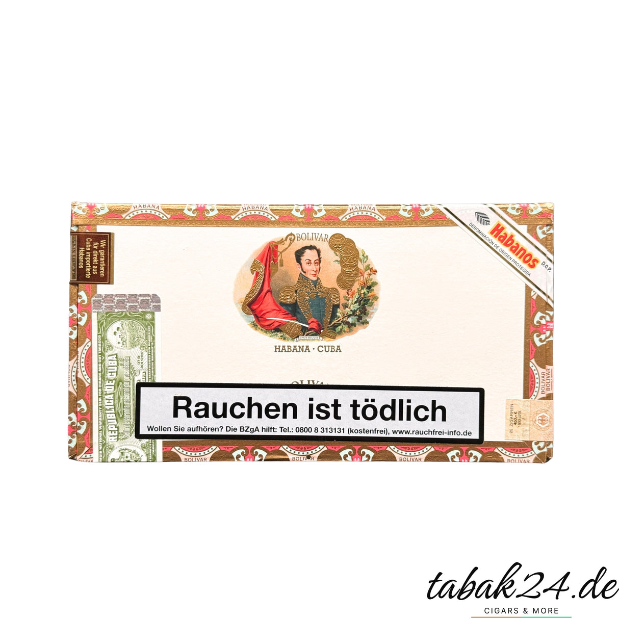 Bolívar Royal Corona Zigarrenkiste mit 25 kubanischen Zigarren