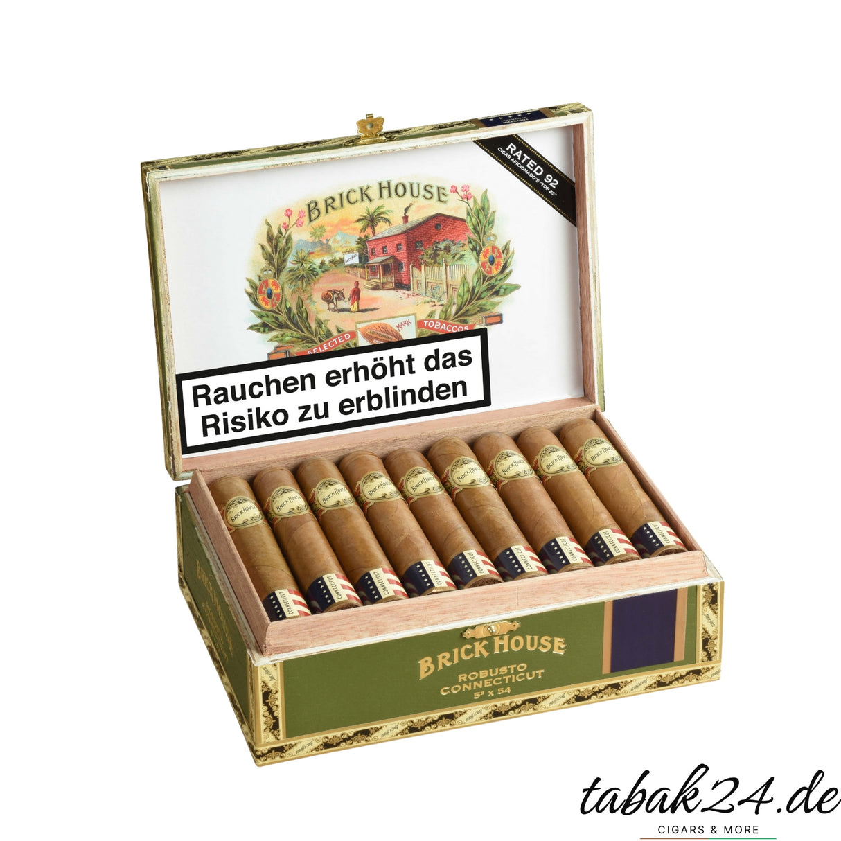 Brick House Connecticut Mighty Mighty Kiste mit 25 Zigarren