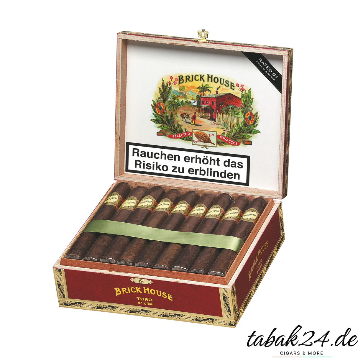 Brick House Toro – mittelkräftige Zigarre mit Nuss- & Holznoten