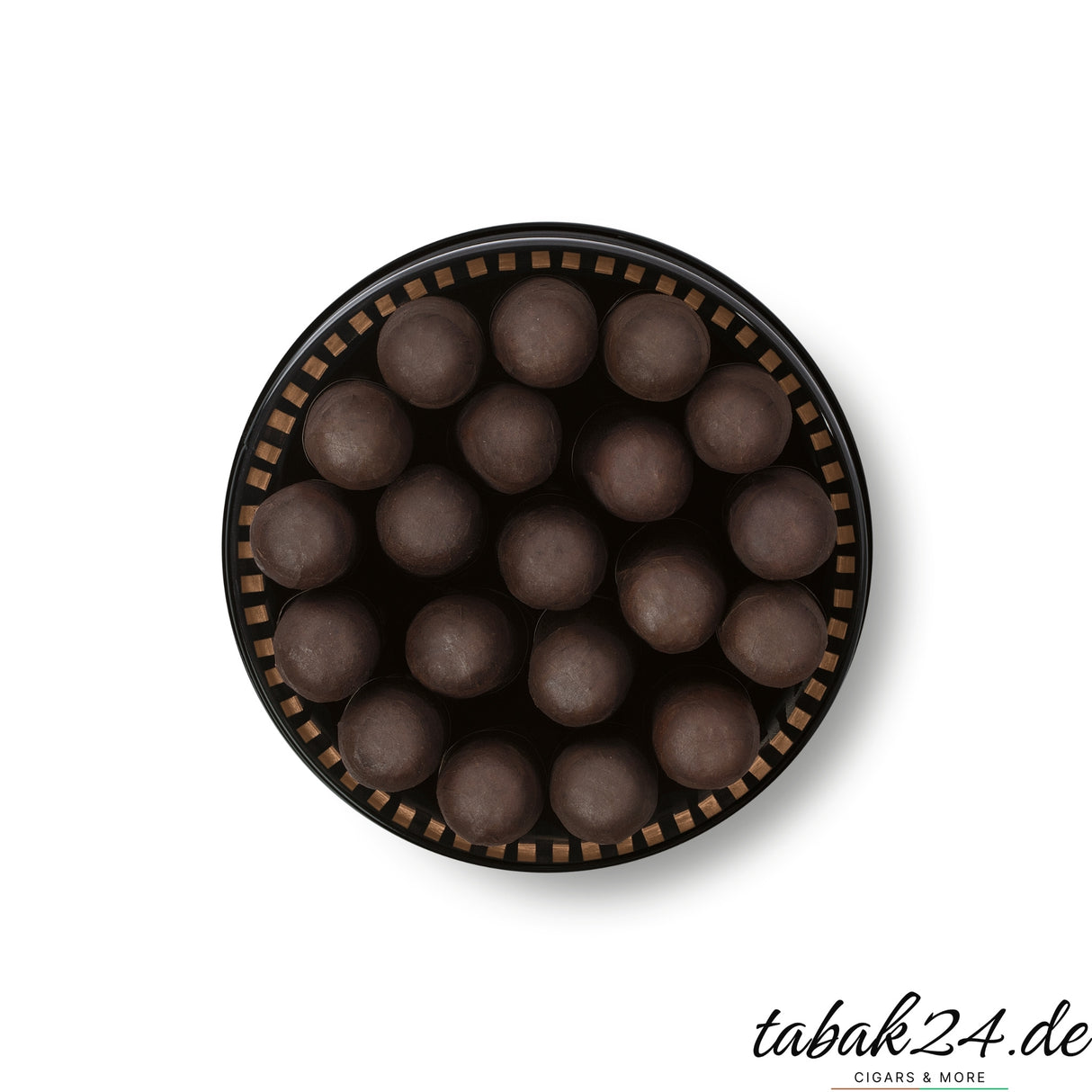 Geöffnete Aluminiumdose mit 20 Camacho Limited Edition 2025 Zigarren