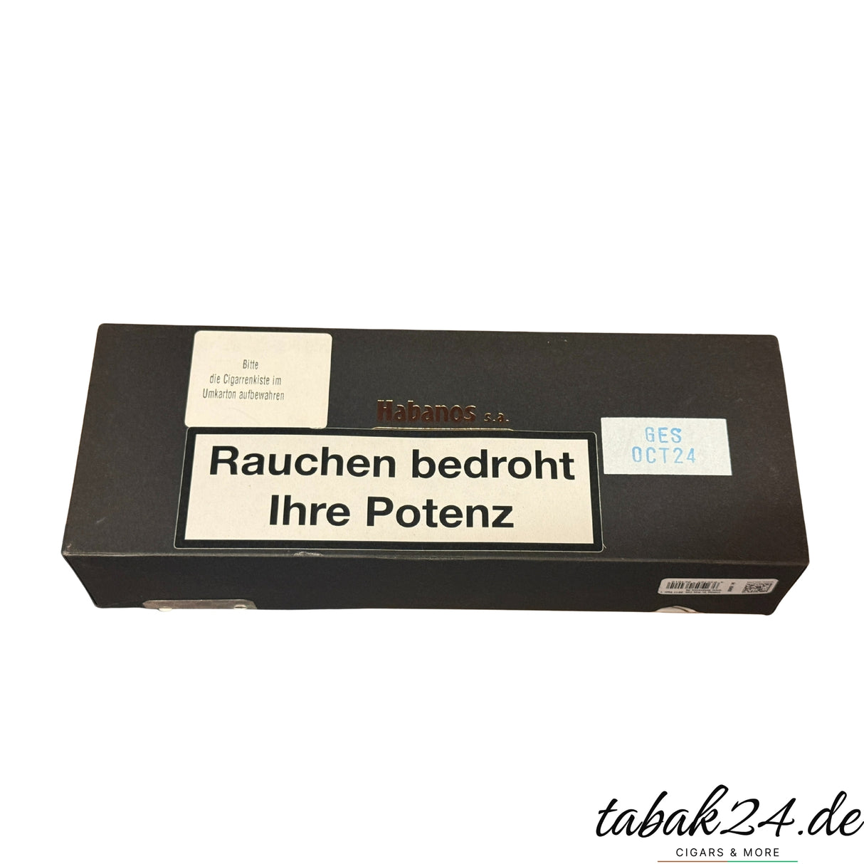 Cohiba Espléndidos Gran Reserva Cosecha 2017 – 2er-Kiste Rückseite mit Aufdruck und Siegel