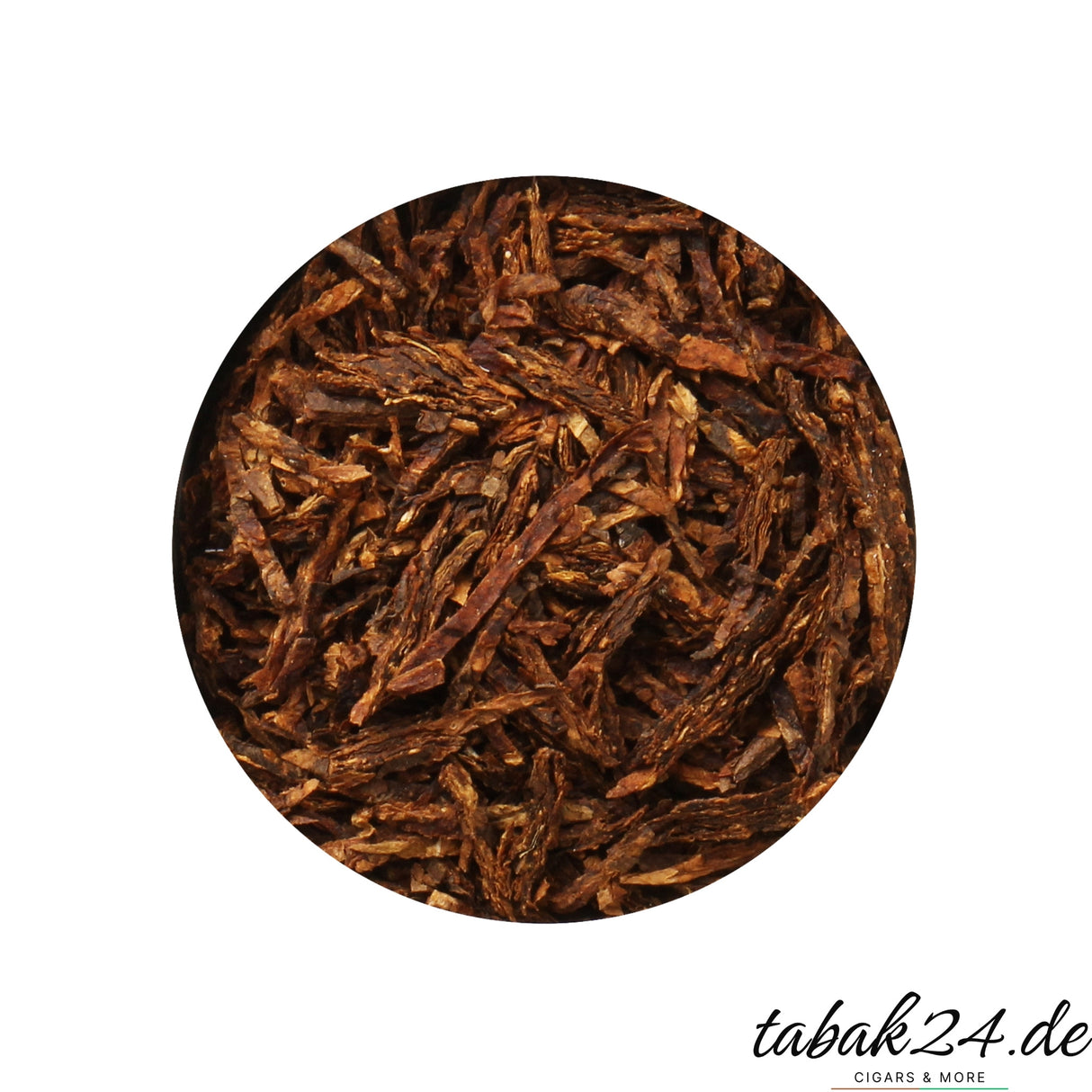 Nahaufnahme des Bayou Morning Flake – Virginia-Flake mit 25 % St. James Perique