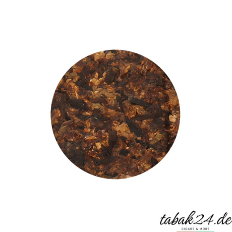 Tabakansicht Black Frigate – gepresster Cake mit Latakia, Virginia, Burley und Rum-Aromatisierung