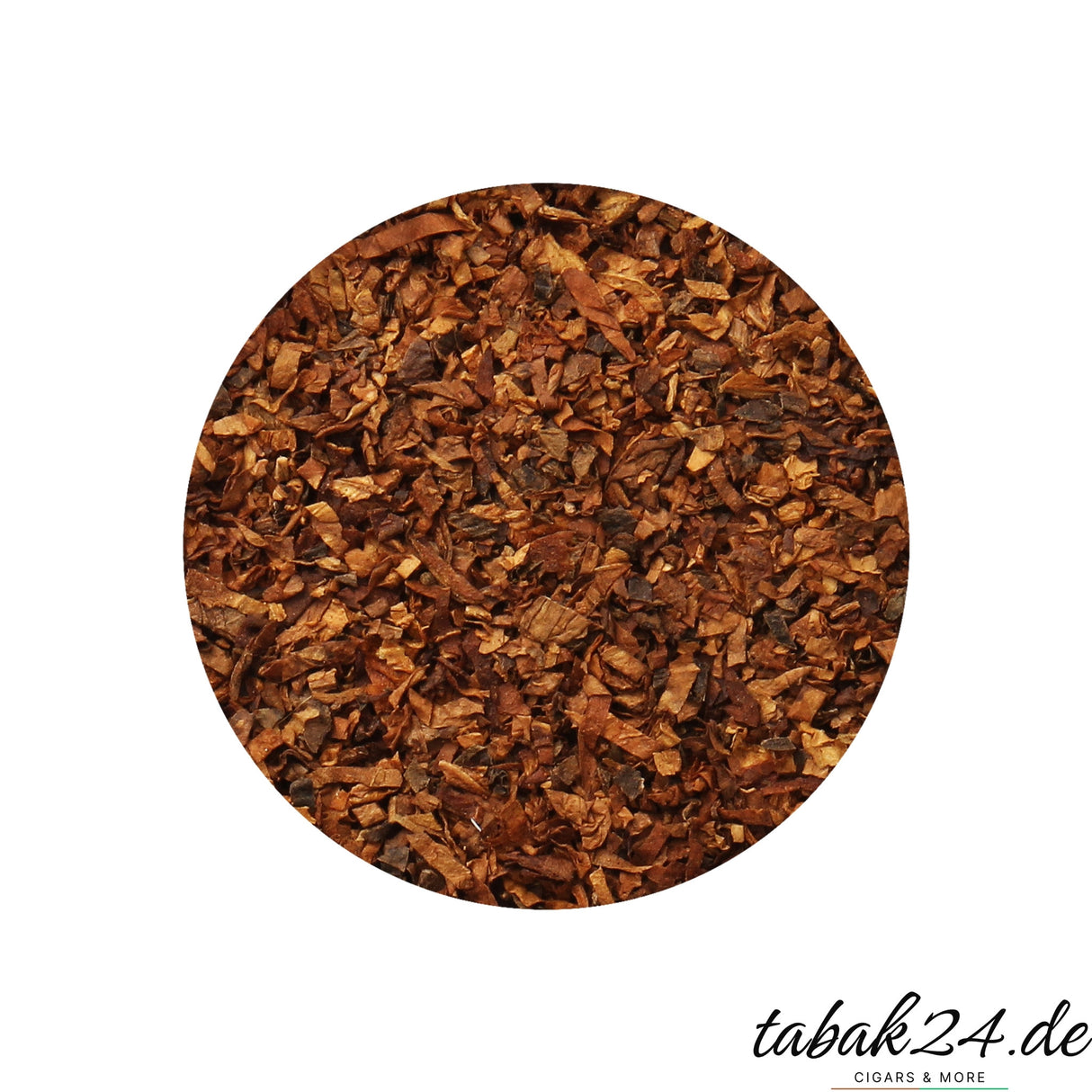 Nahaufnahme des Cornell & Diehl Old Joe Krantz Pfeifentabaks – Mischung aus Burley, Red Virginia und Perique im Cube und Ribbon Cut