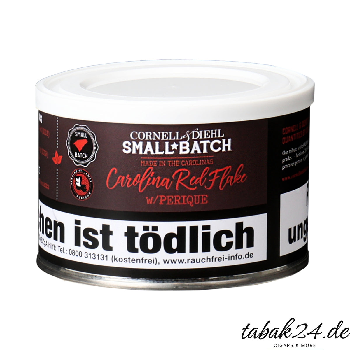 Cornell & Diehl Carolina Red Flake – Small Batch Virginia-Tabak in 57g-Dose, limitierte Sonderauflage
