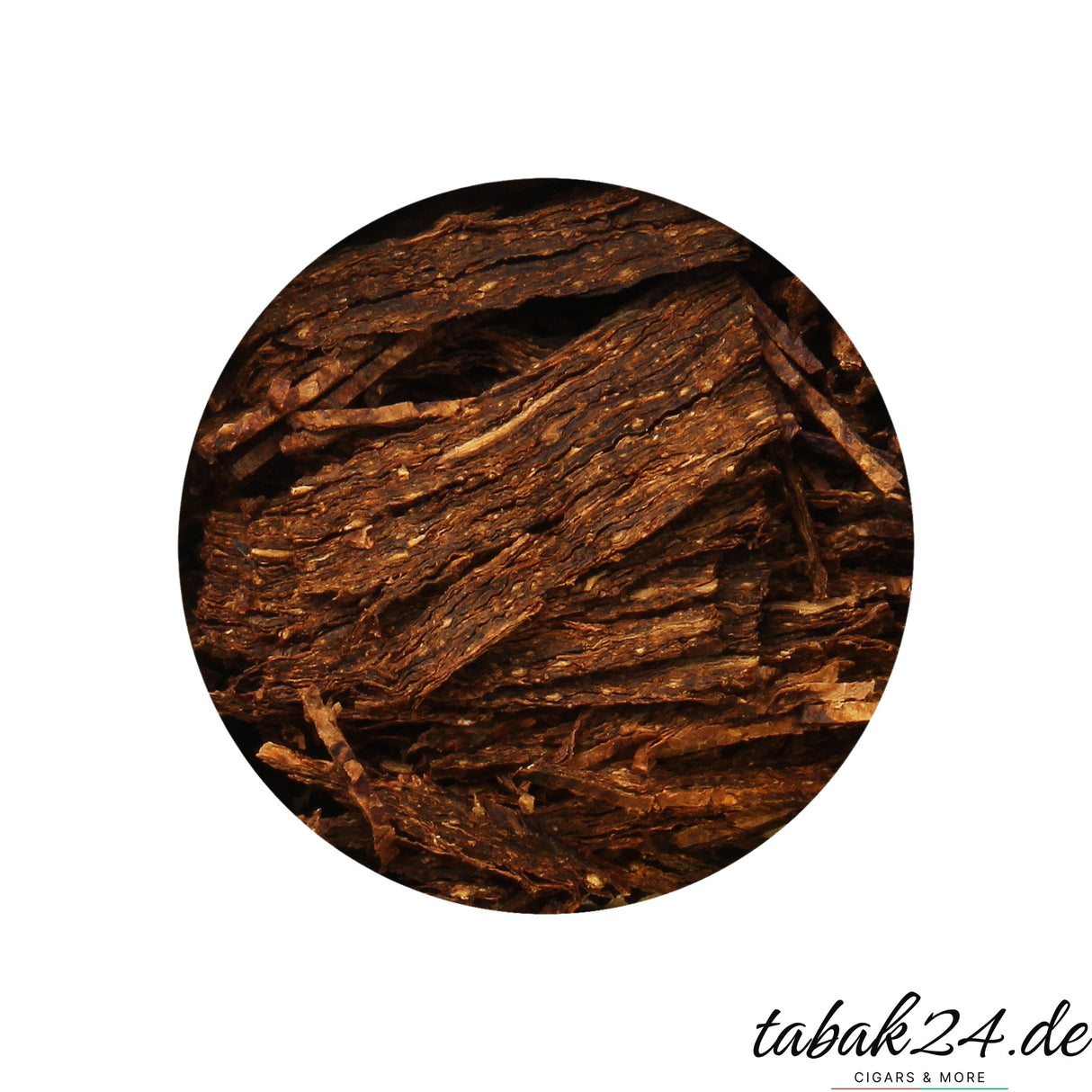 Nahaufnahme vom Cornell & Diehl Star of the East Tabak – dunkler Ribbon Cut mit hohem Latakia-Anteil