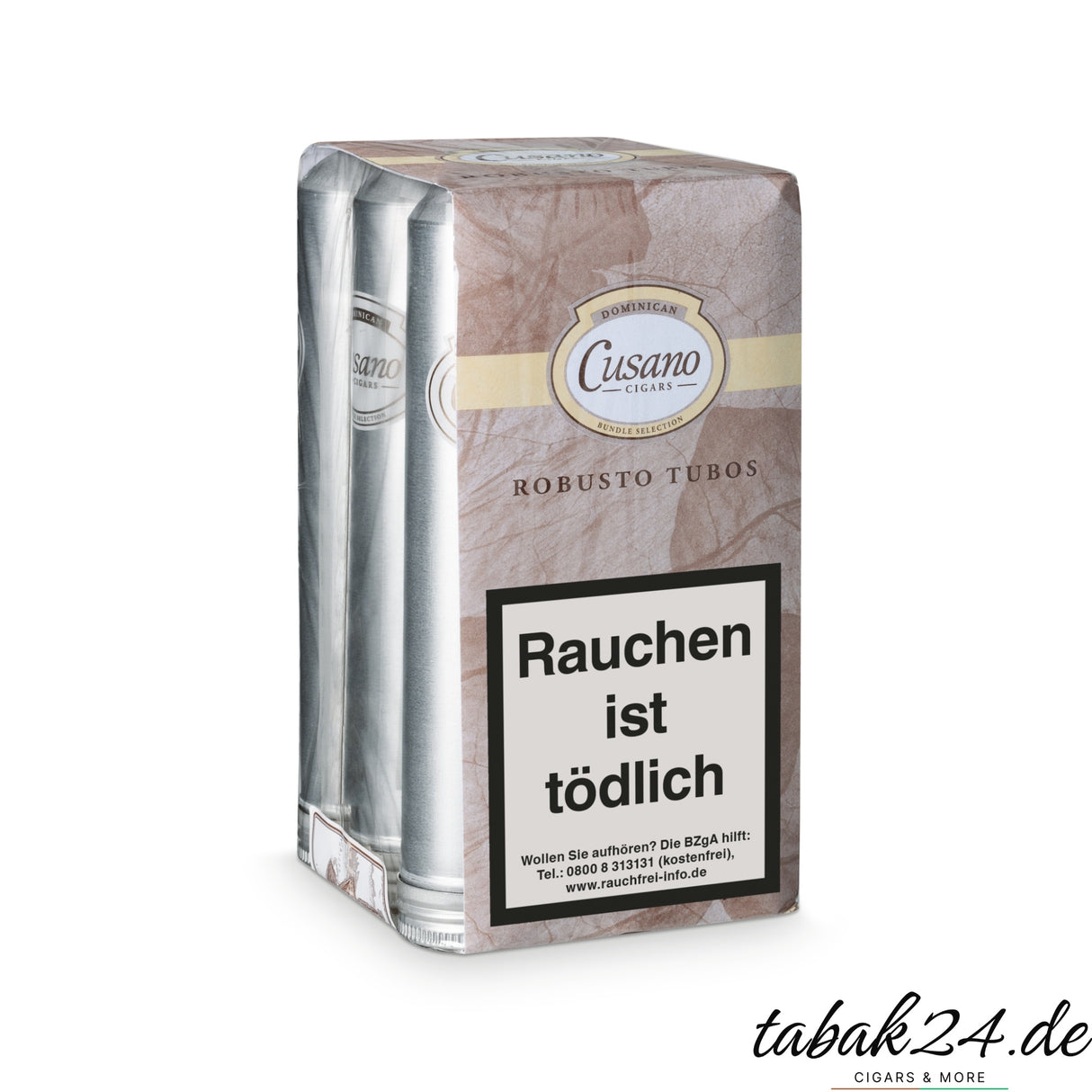 Cusano Robusto Tubos kaufen | Milde Robusto-Zigarre in Aluminiumtube