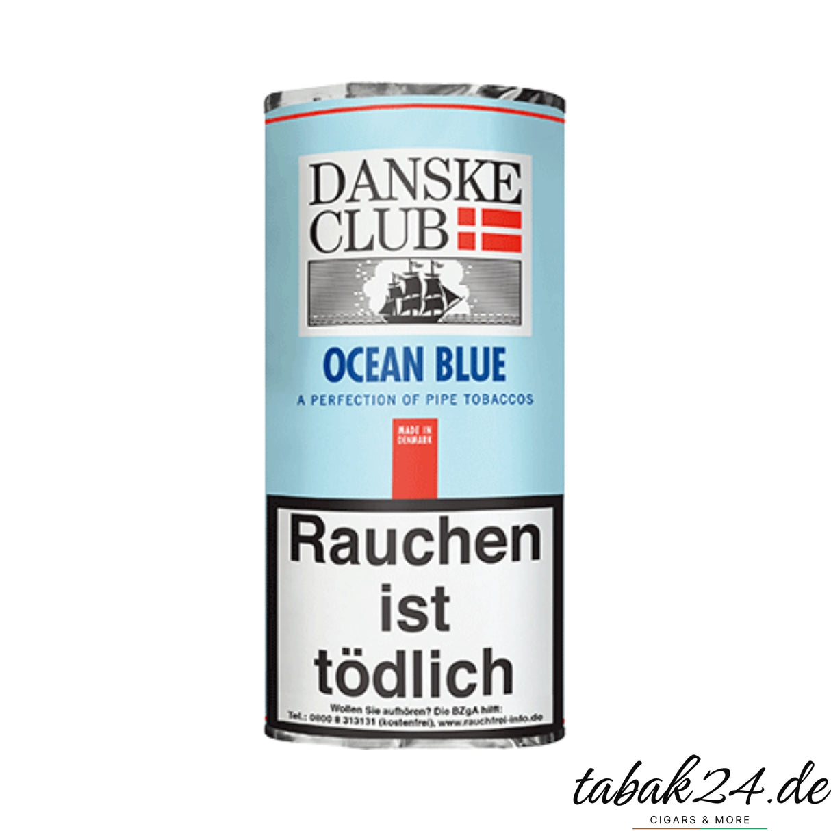 Danske Club Ocean Blue Pfeifentabak im 50 g Beutel, dänisch-mild aromatisiert