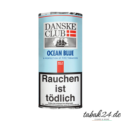 Danske Club Ocean Blue Pfeifentabak im 50 g Beutel, dänisch-mild aromatisiert