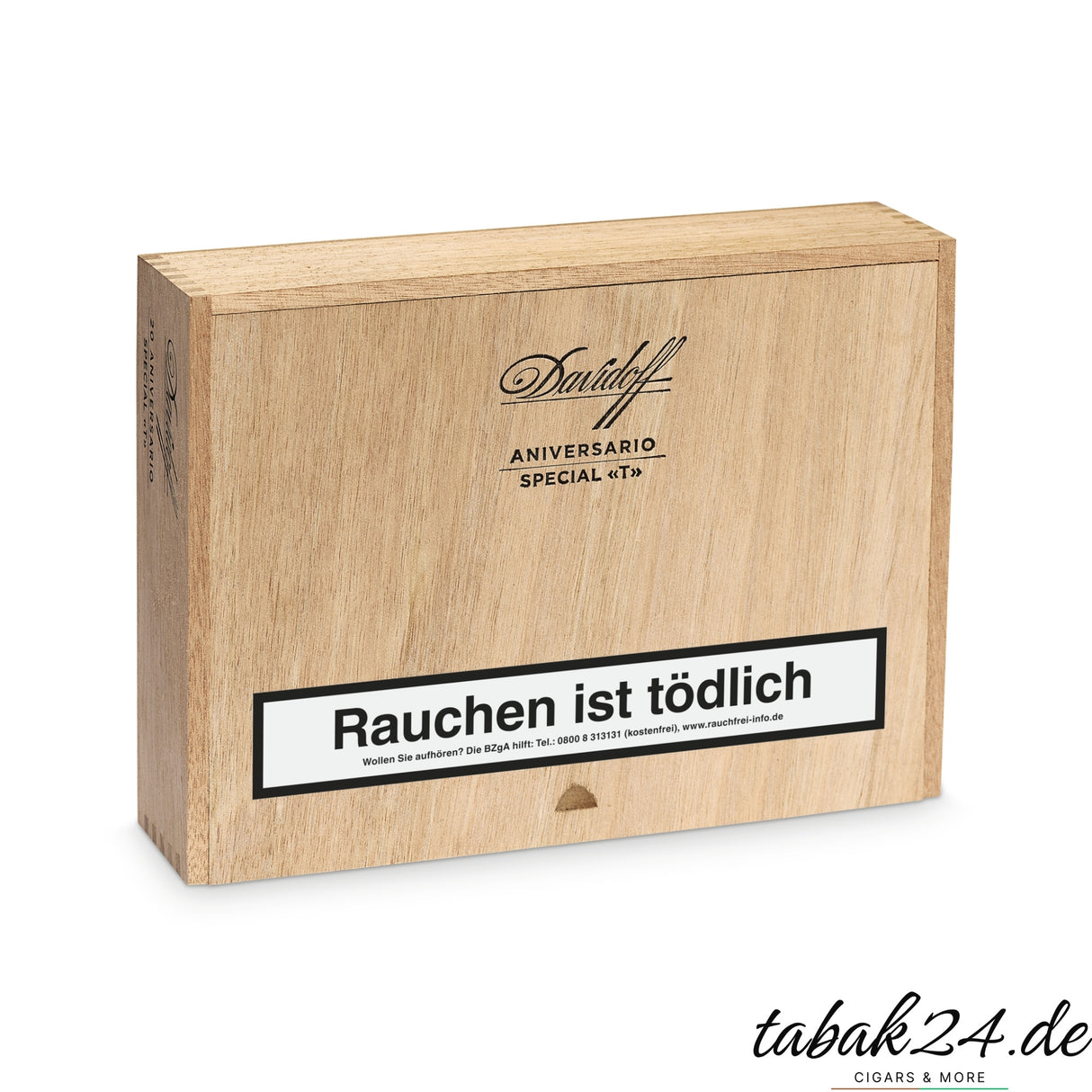 Geschlossene Holzkiste Davidoff Aniversario Special T Zigarren