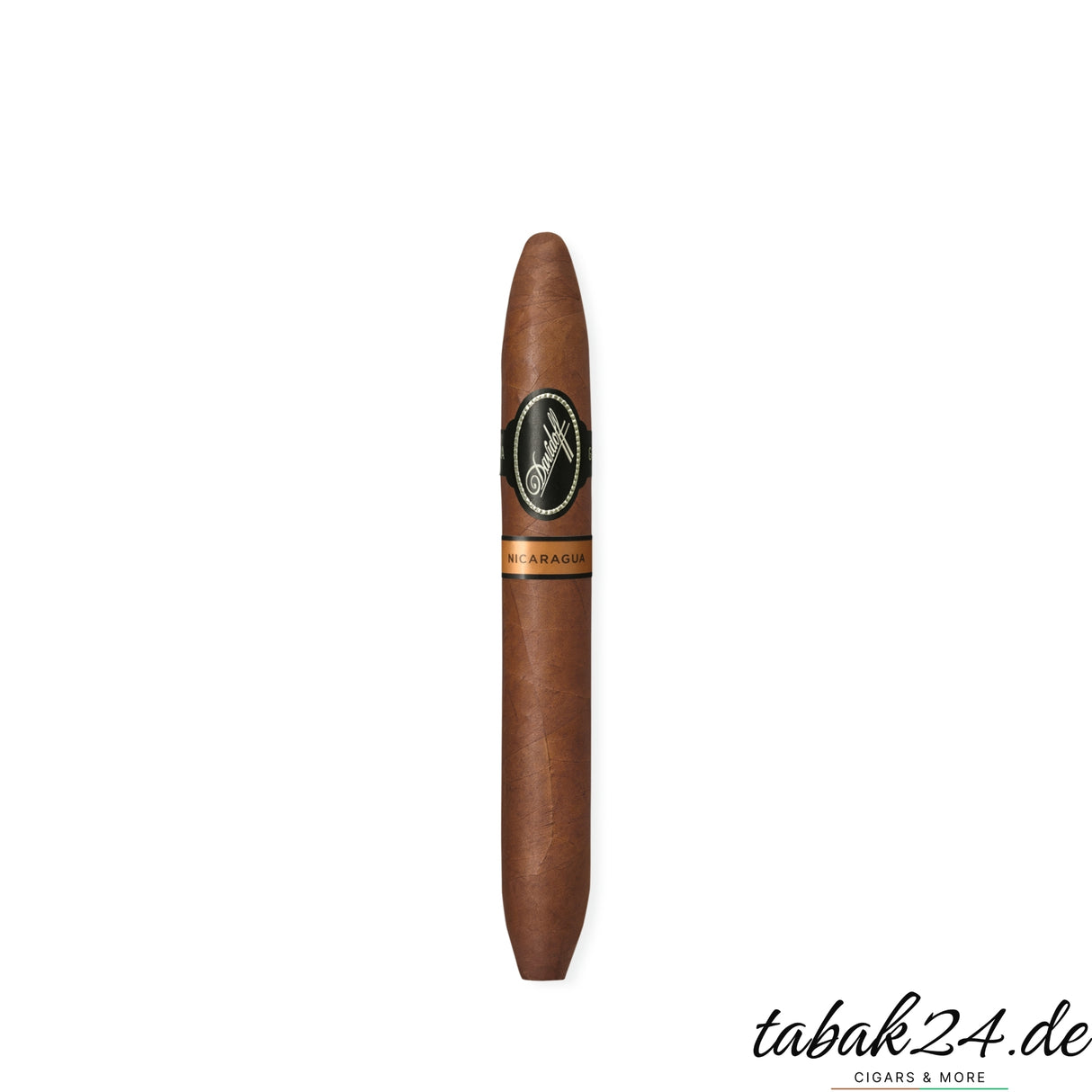Einzelne Davidoff Nicaragua Diadema Zigarre im Figurado-Format