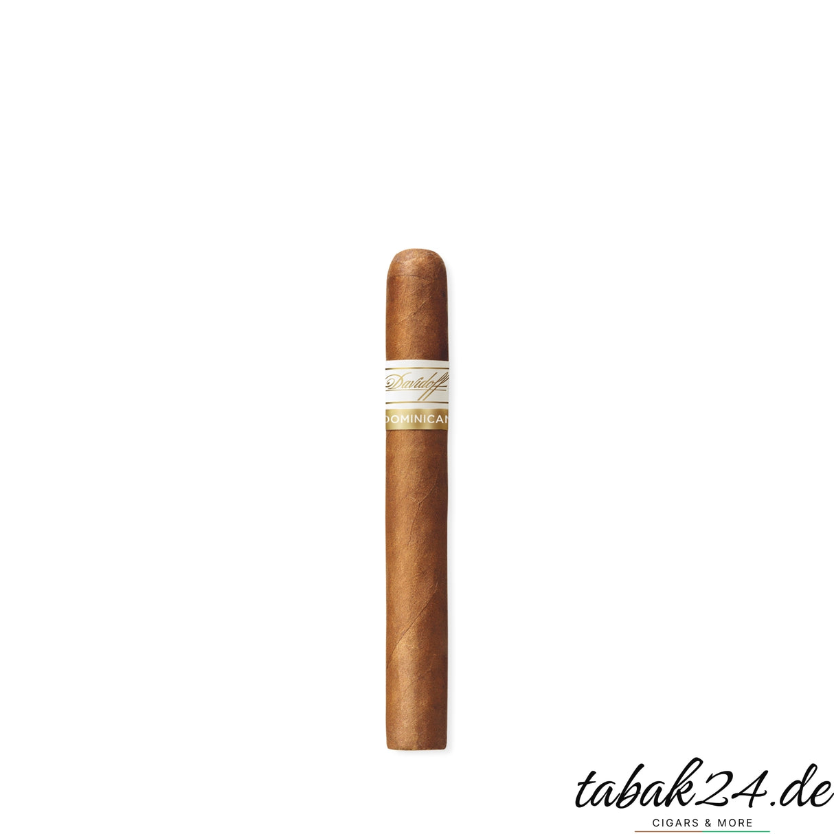 Dominican Zigarre auf weißem Hintergrund