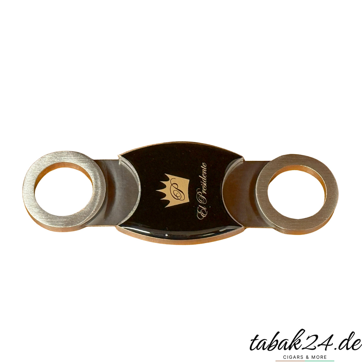 El Presidente Cutter Rückseite mit Griff und Anschlag für perfekten Schnitt