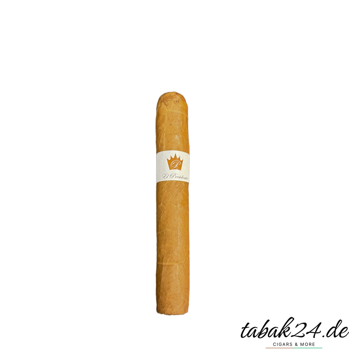 El Presidente Robusto – Handgerollte Zigarre aus der Dominikanischen Republik mit hellem Deckblatt.