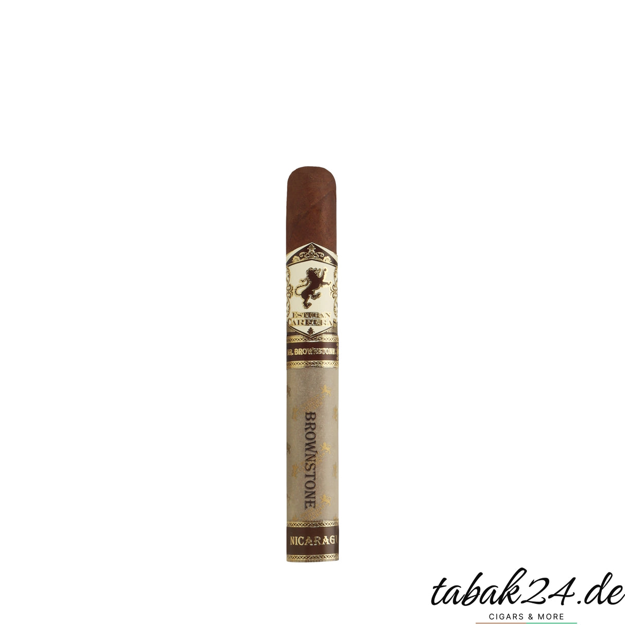 Esteban Carreras Mr. Brownstone Toro Zigarre mit braunem Deckblatt und Schutzpapier