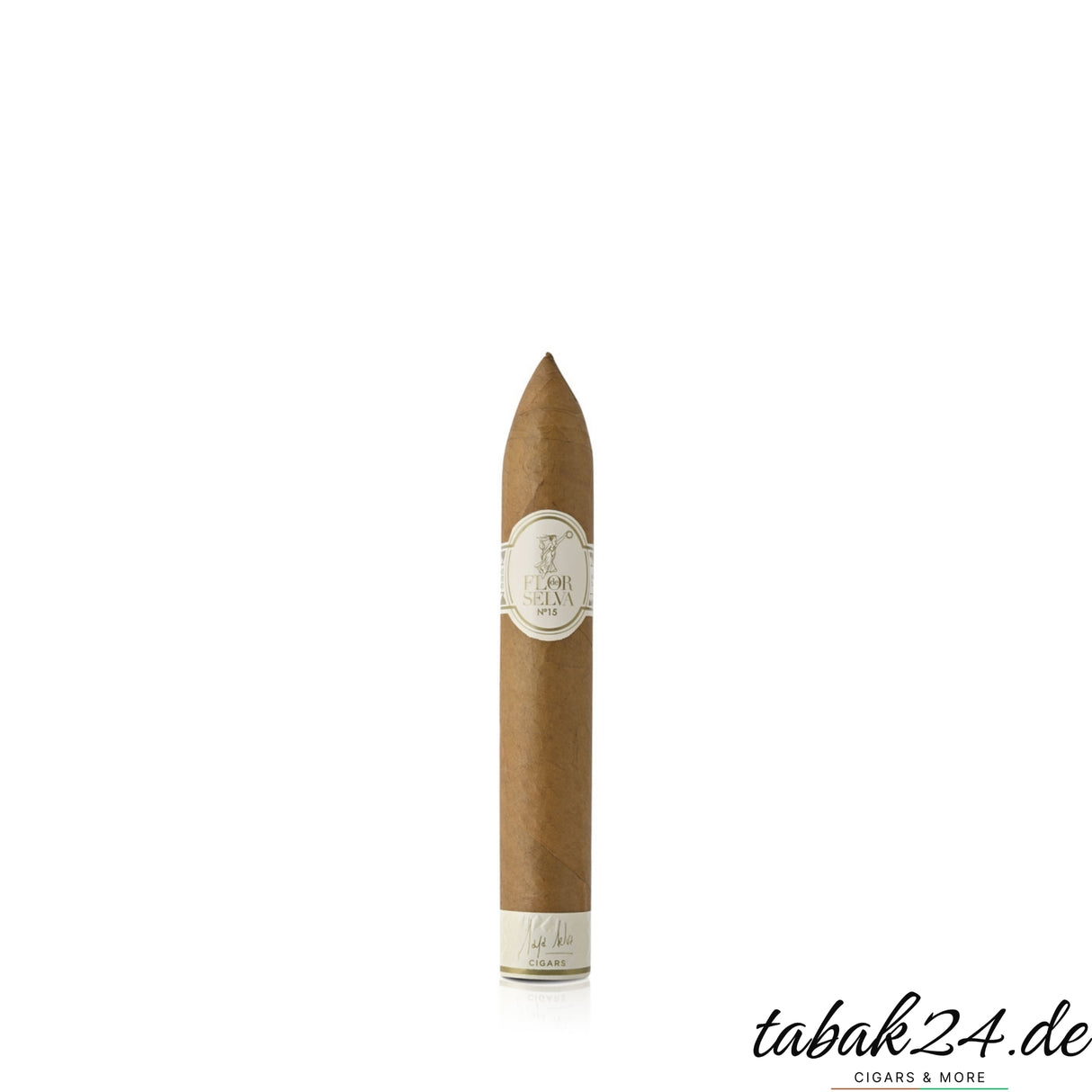 ALT: Flor de Selva No. 15 Figurado Zigarre mit spitzer Figurado-Form