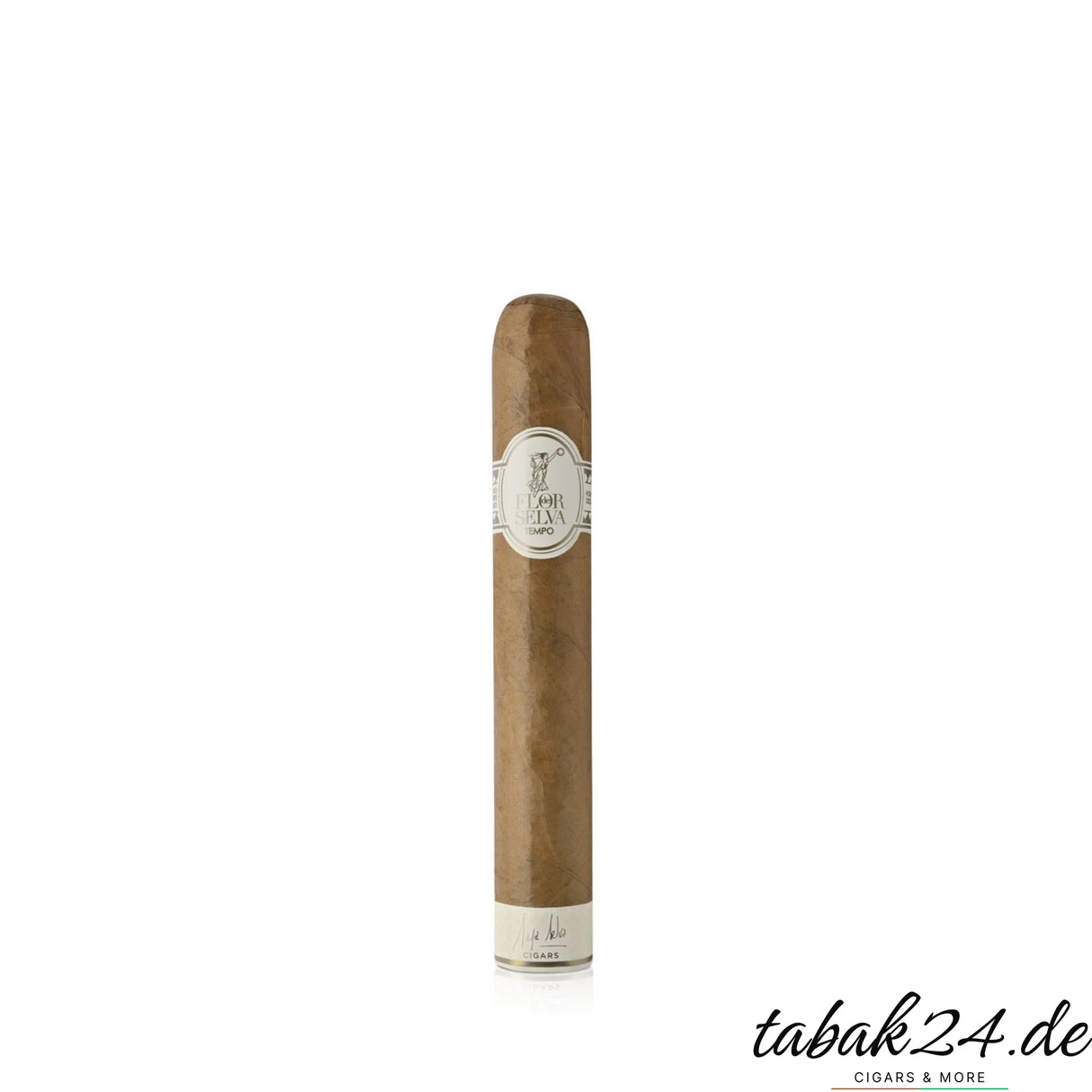 Flor de Selva Tempo Grande Robusto mit hellem Connecticut-Deckblatt