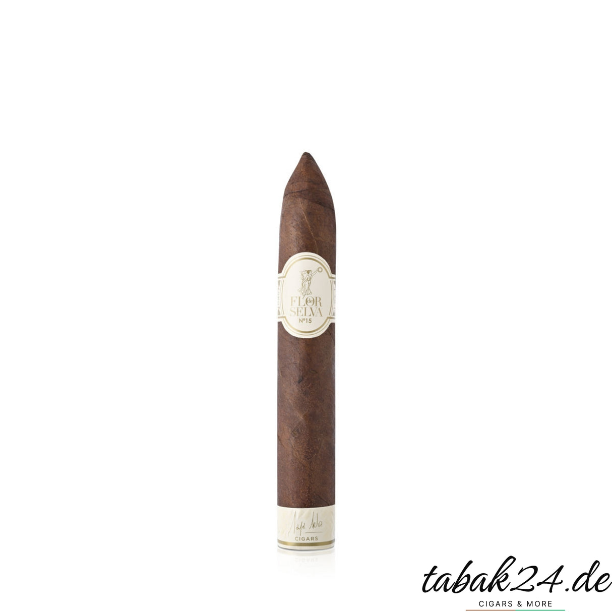 Flor de Selva Maduro No. 15 Figurado Zigarre mit dunklem Deckblatt