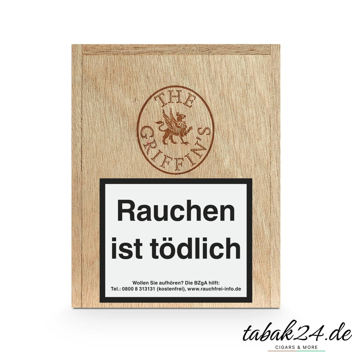 Griffin’s Robusto Zigarre in originaler Holzkiste mit Branding