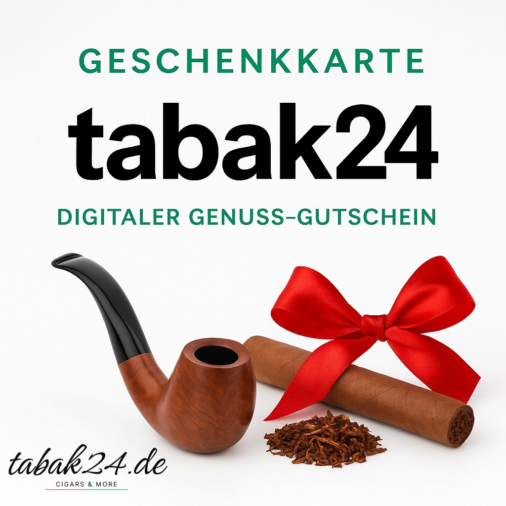 Tabak24.de Geschenkkarte – Digitaler Genuss-Gutschein