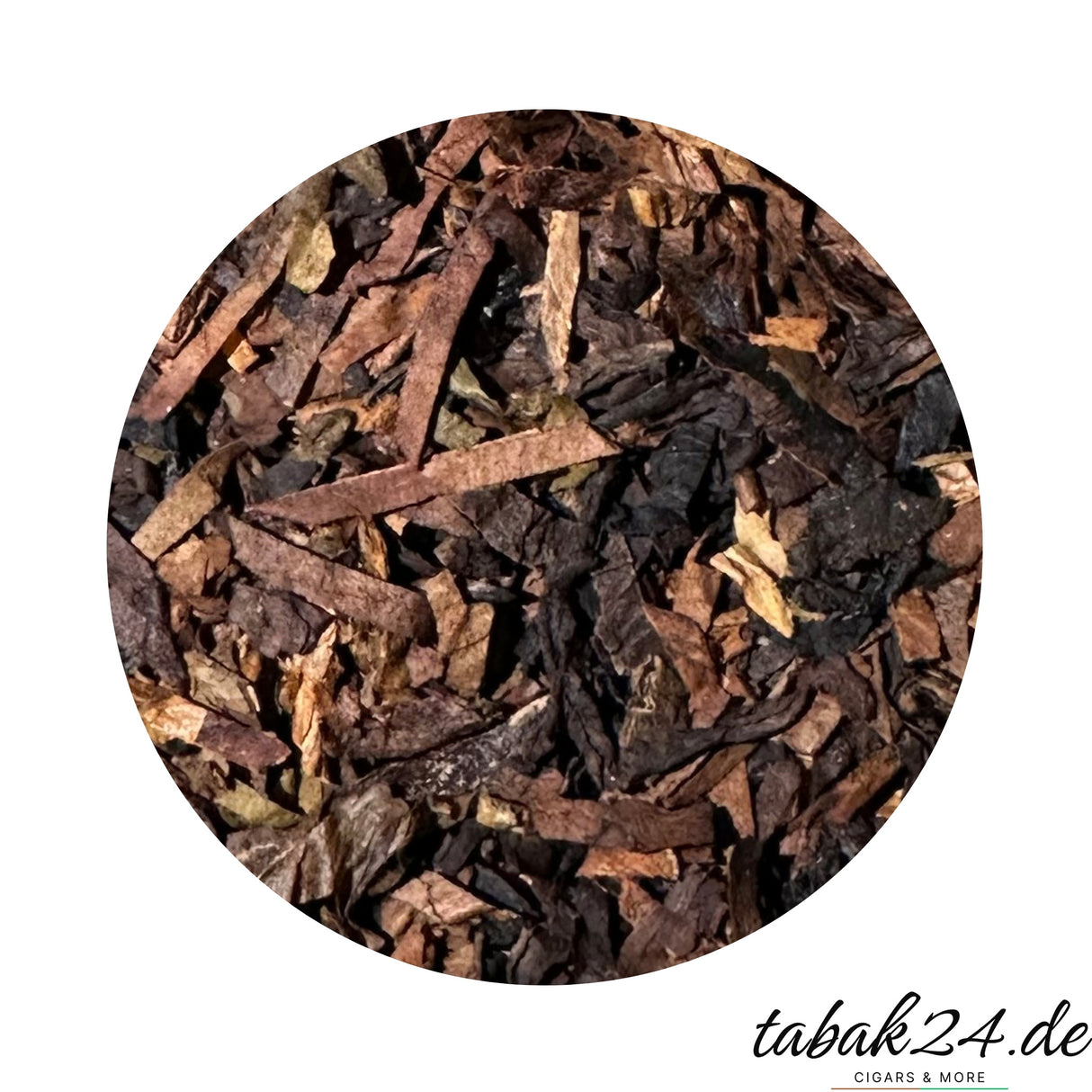 Vielschichtiger Mixture-Tabak mit dunklem Blattgut und Flake-Anteilen
