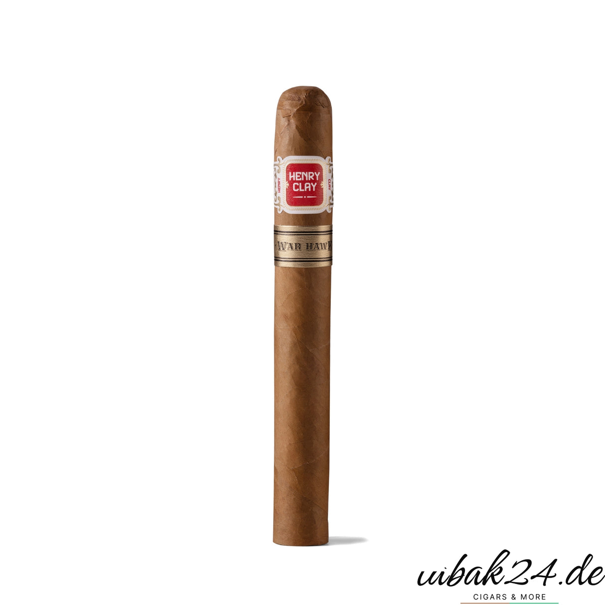 Henry Clay Churchill – kräftige honduranische Zigarre mit Connecticut Broadleaf-Deckblatt. Vollmundig mit Noten von Erde, Leder & Pfeffer. Erhältlich bei Tabak24.de.