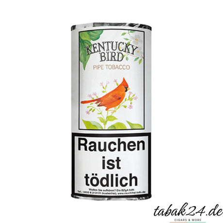 Kentucky Bird Pfeifentabak mit floralen Noten und echten Blütenblättern im Pouch