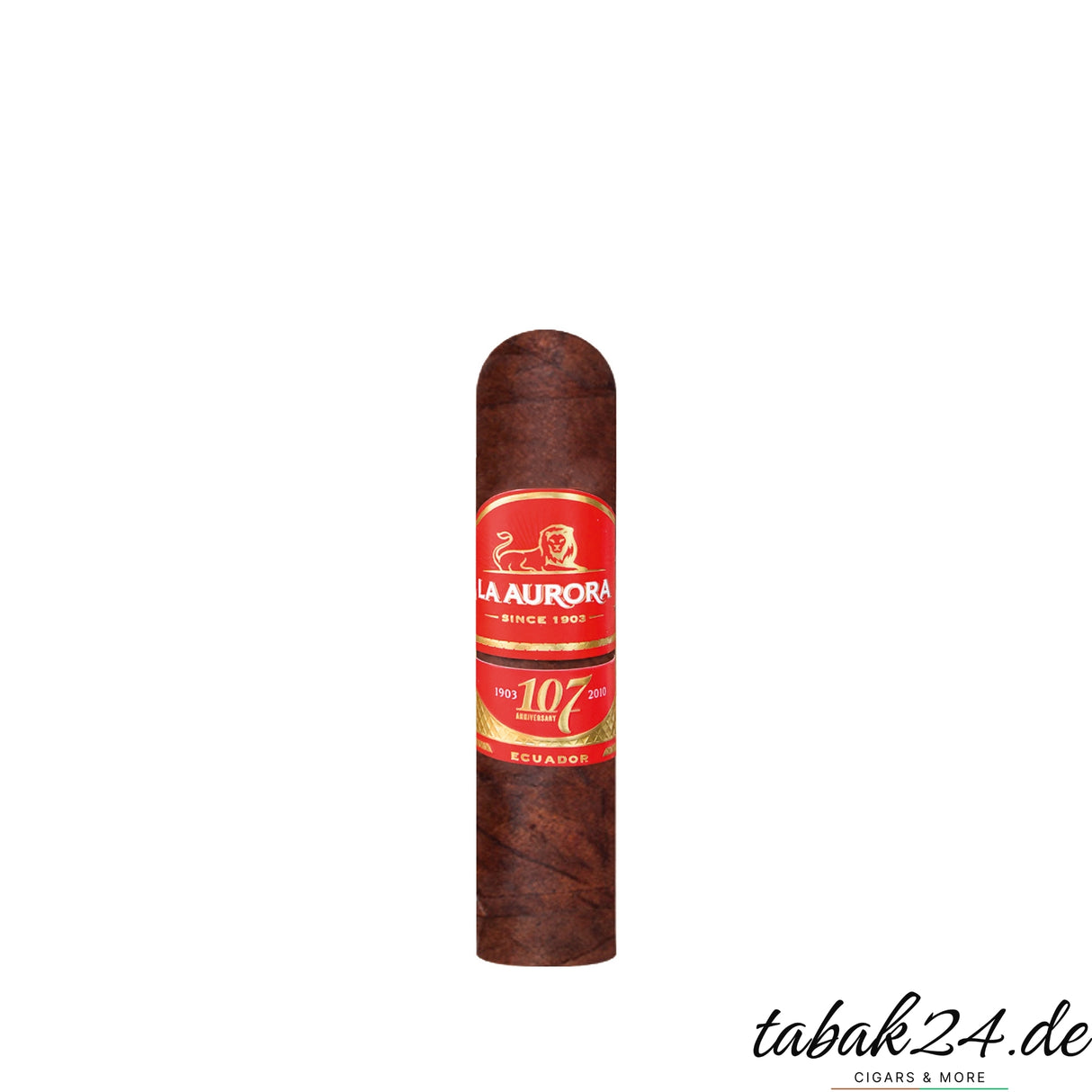 La Aurora 107 Ecuador Sumo Short Robusto – würzige Zigarre mit cremigem Finish