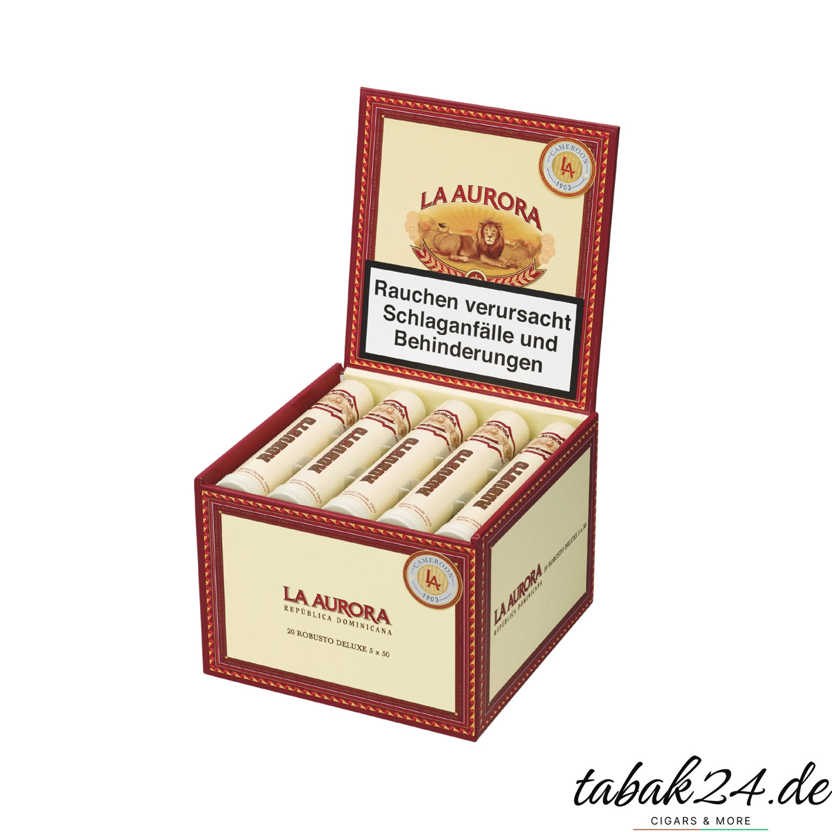 La Aurora 1903 Cameroon Robusto Tubo