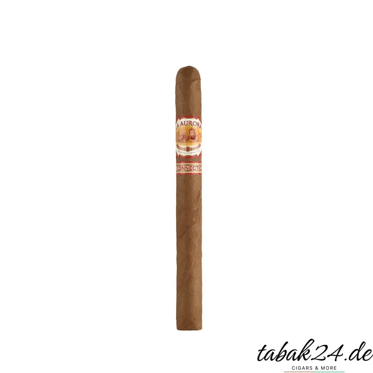 La Aurora 1987 Connecticut Cetros – elegante Corona mit hellem Deckblatt