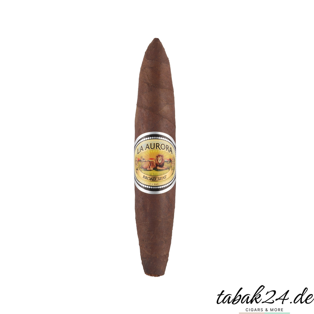 La Aurora Diamond Zigarre im Perfecto-Format mit dunklem Deckblatt
