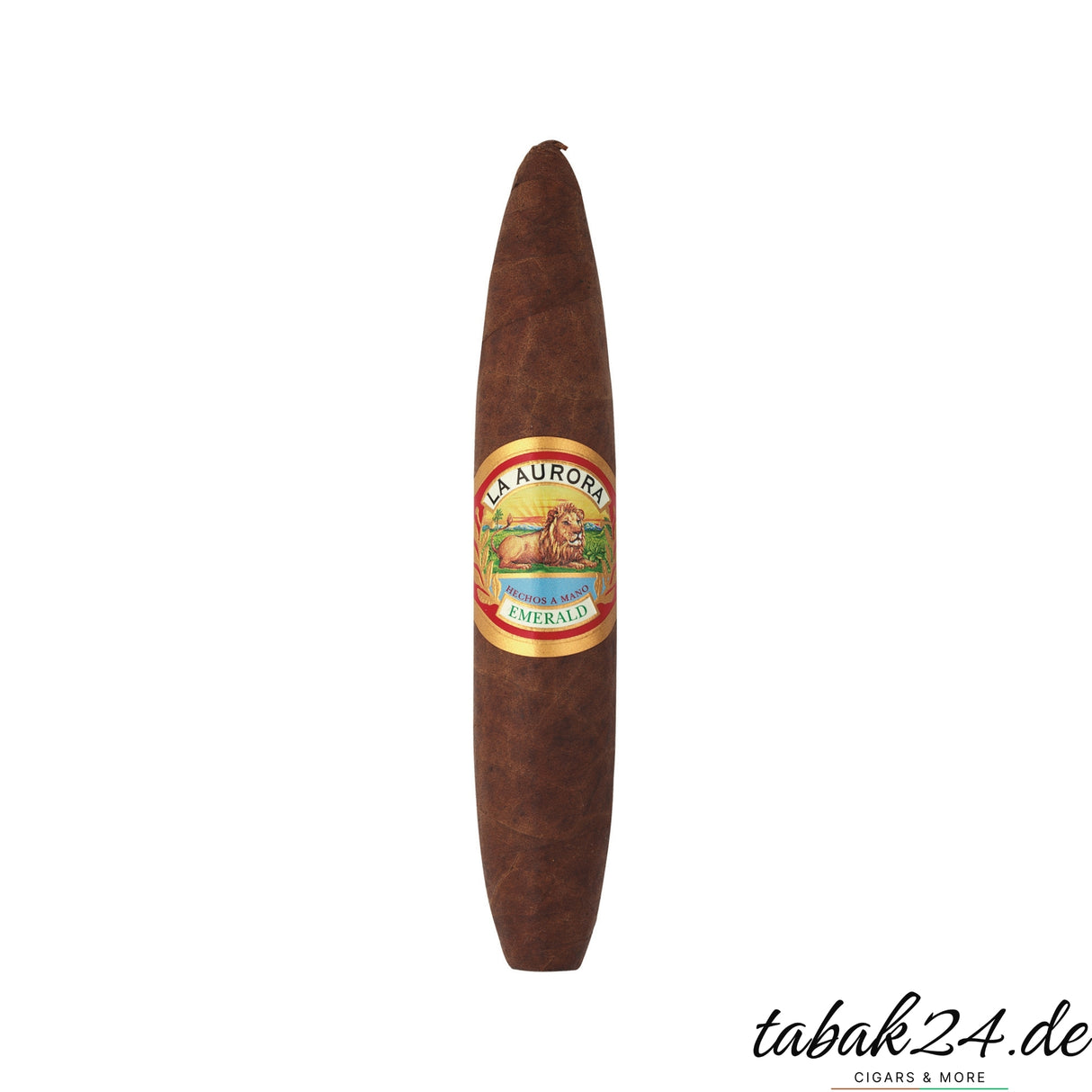 La Aurora Emerald Zigarre im Perfecto-Format mit Sungrown-Deckblatt