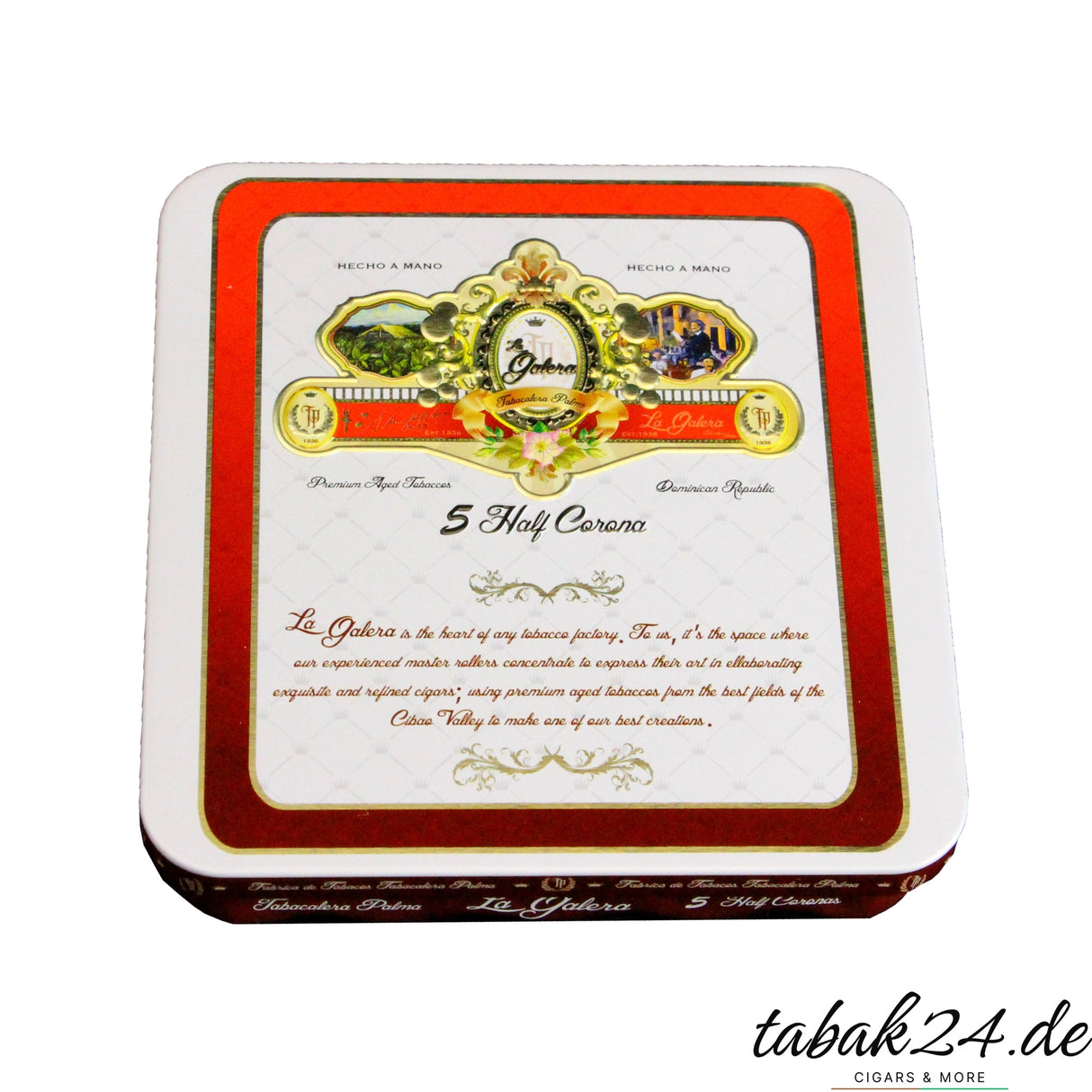 La Galera Corojo Half Corona Dose mit dekorativer Banderole