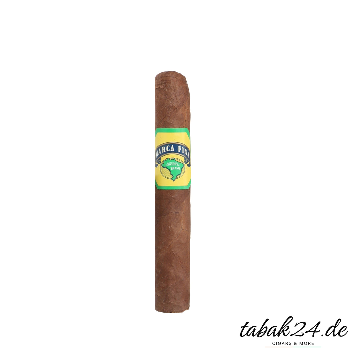 Marca Fina Brasil Coronita Zigarre liegend mit brasilianischem Deckblatt