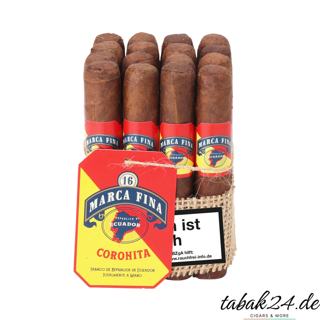 Marca Fina Ecuador Coronita Zigarrenbundle mit ecuadorianischen Premiumzigarren