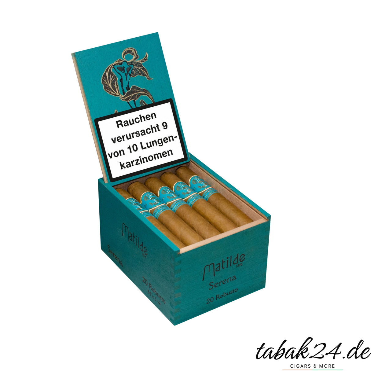 Offene Kiste Matilde Serena Robusto mit 20 Zigarren