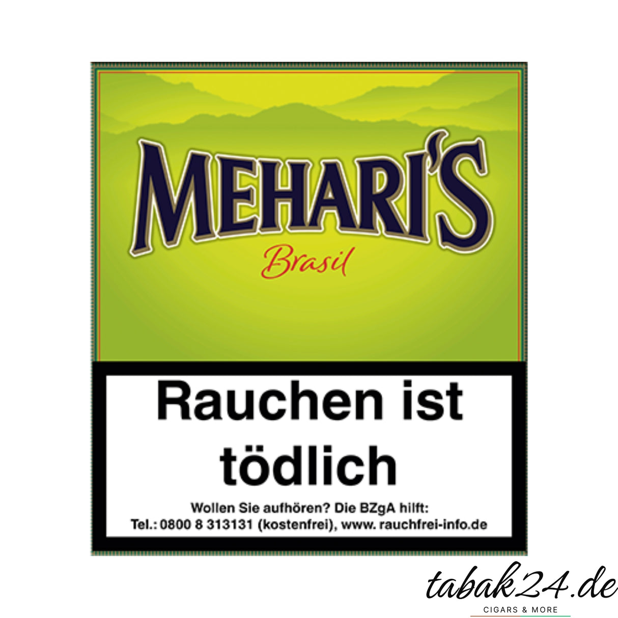 Mehari's Brasil Cigarillos mit süßlich-würzigem Brasil-Deckblatt