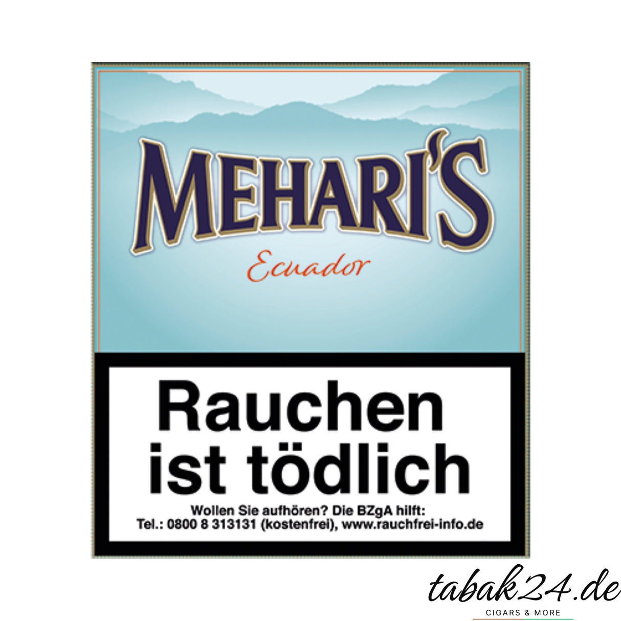 Mehari's Ecuador Cigarillos mit mildem Ecuador-Deckblatt