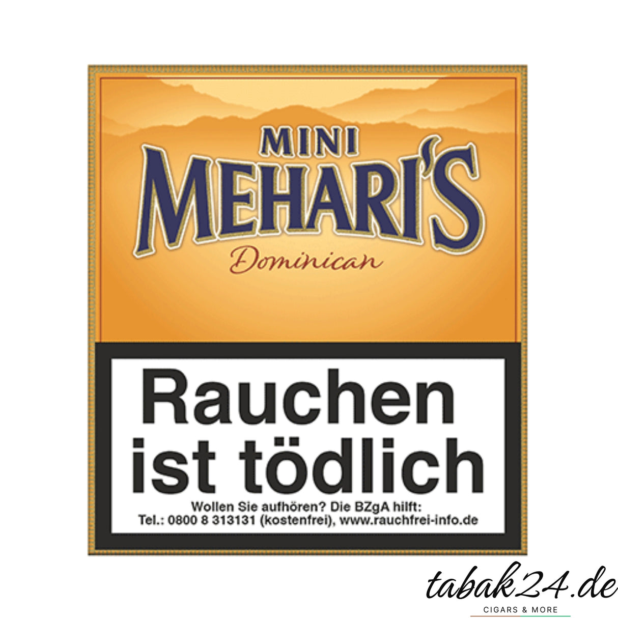 Mehari's Mini Dominican Cigarillos mit würzigem Ecuador‑Deckblatt in 20er‑Packung