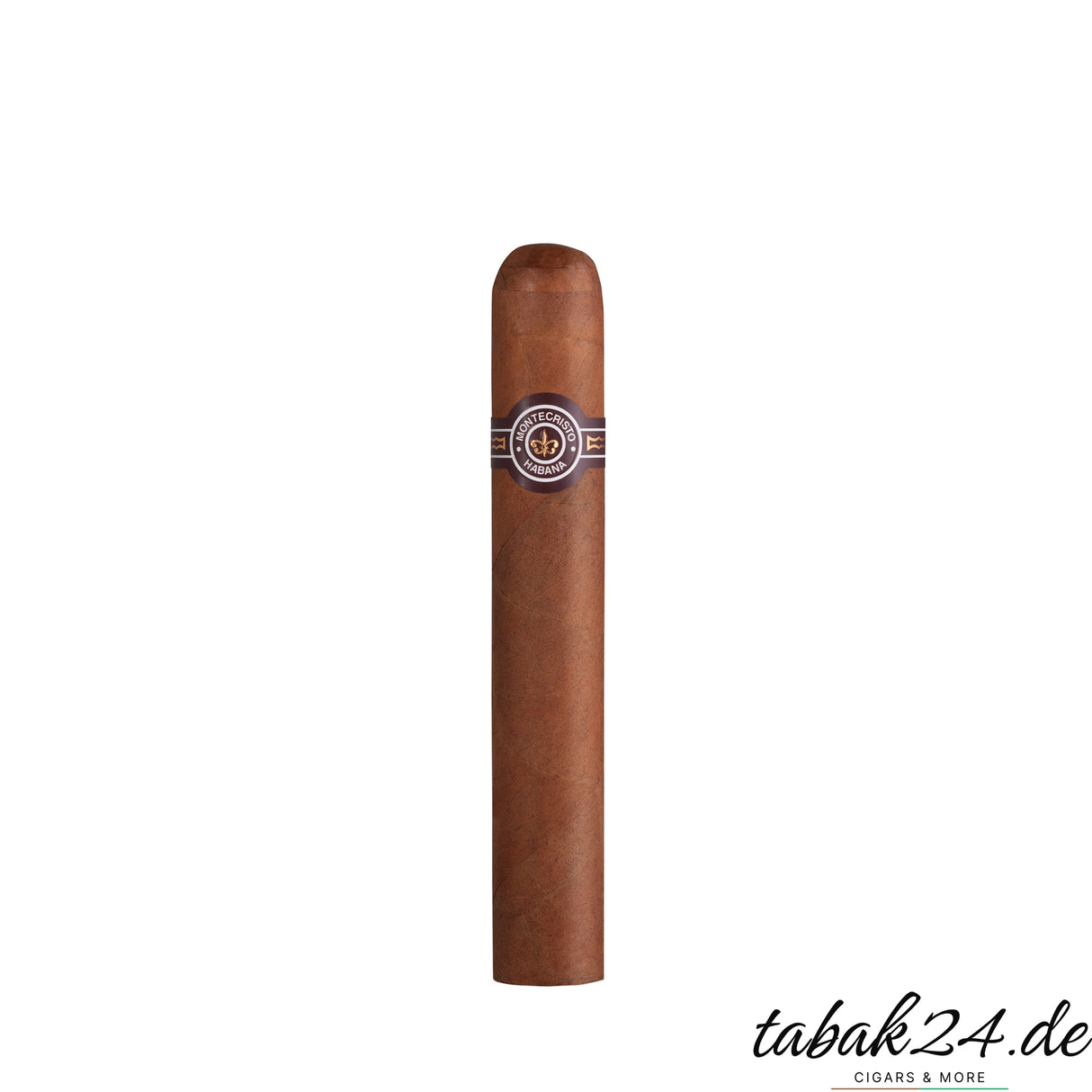 Montecristo Edmundo Zigarre mit dunklem Deckblatt und klassischem Ring