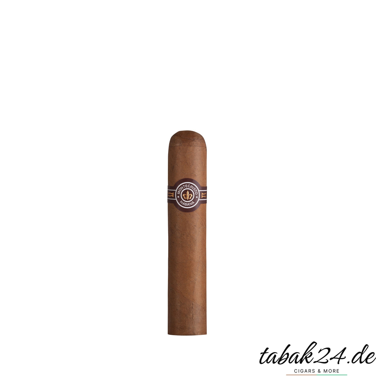 Kubanische Petit Robusto mit dunklem Deckblatt und typischem Montecristo-Ring