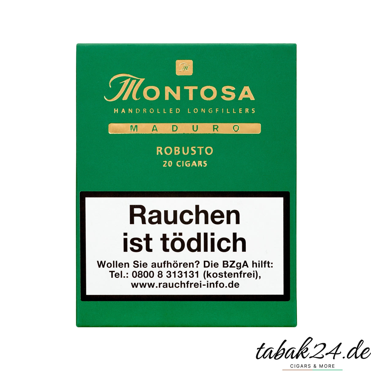 Montosa Maduro Robusto Zigarrenkiste mit 20 handgerollten Longfillern