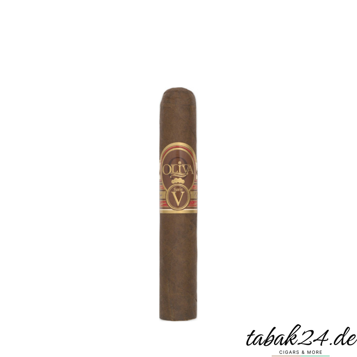 Einzelne Oliva Serie V Double Robusto Zigarre mit gold-rotem Ring