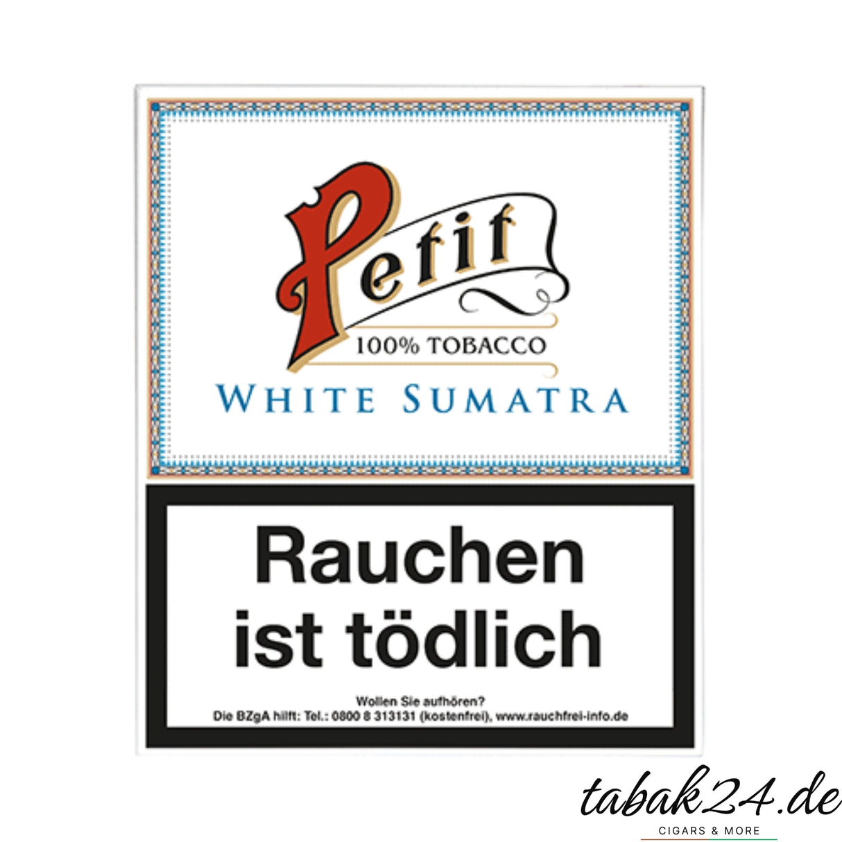 Petit White Sumatra Zigarillos mit mildem Sumatra-Deckblatt