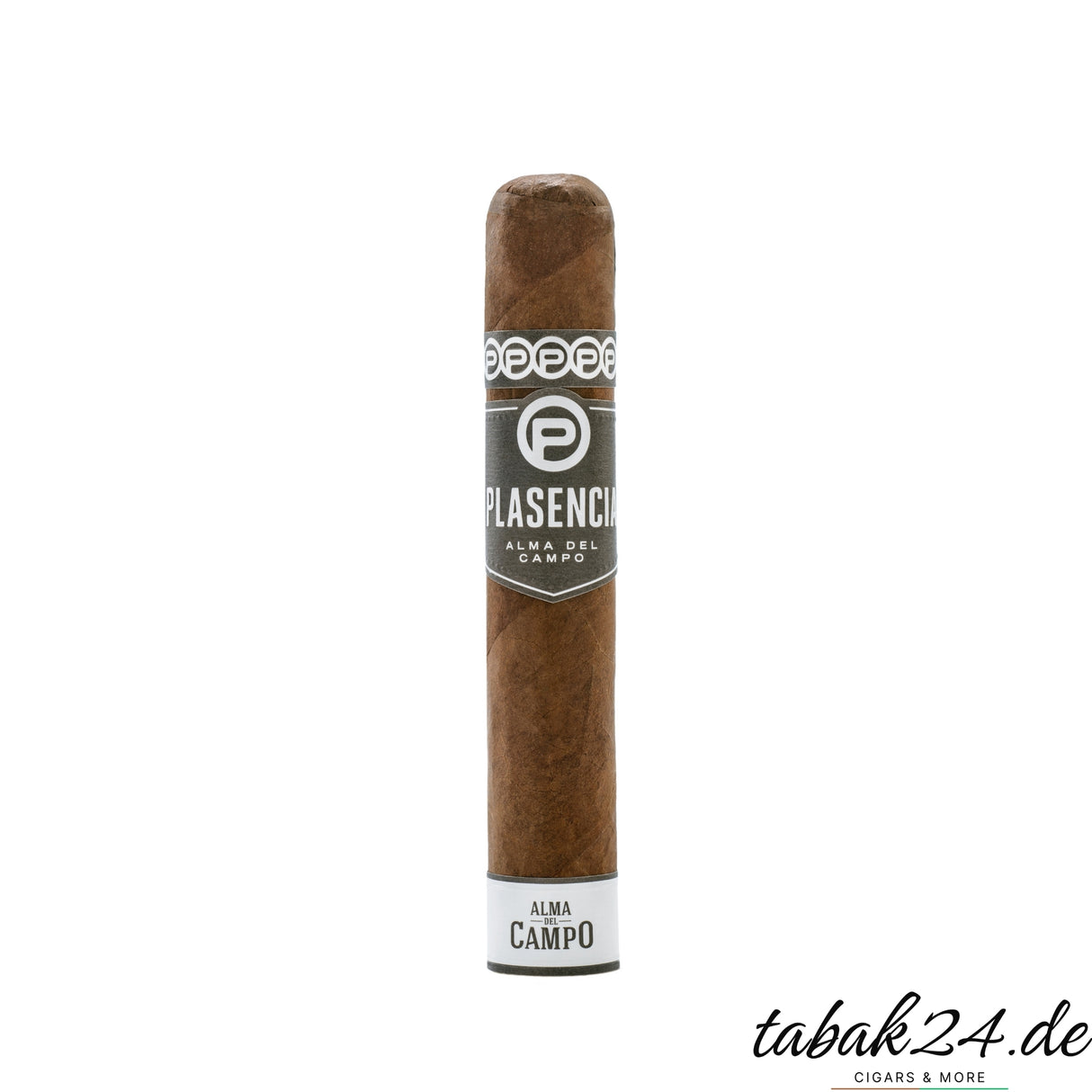 Plasencia Alma del Campo Sendero stehend – Premium-Zigarre mit weißem Ring und dunklem Deckblatt